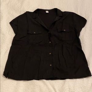 Old Navy cotton button down top